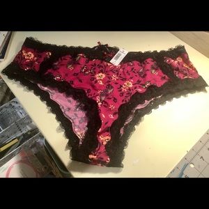 Torrid 3 sexy silky panties NWT.